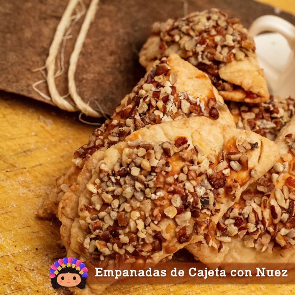 Empanadas de Cajeta con Nuez