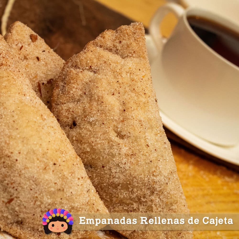 Empanadas Rellenas de Cajeta