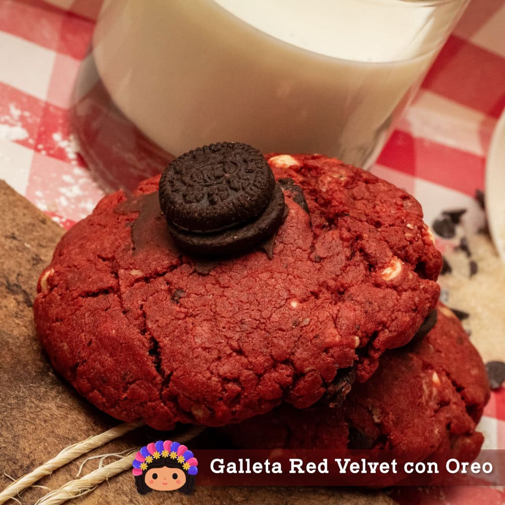 Galleta Velvet con Oreo