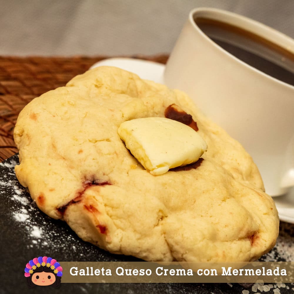 Galleta de Queso Crema con Mermelada