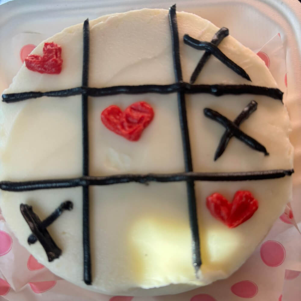 Mini Pastel de Vainilla Relleno de Chocolate